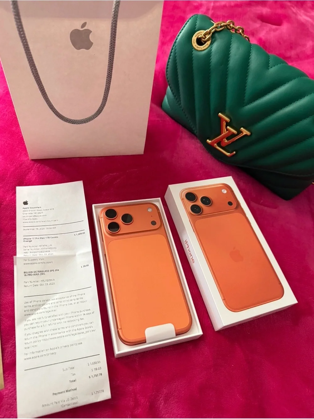 Apple iPhone 17 Pro Max Orange 1TB UNLOCKED